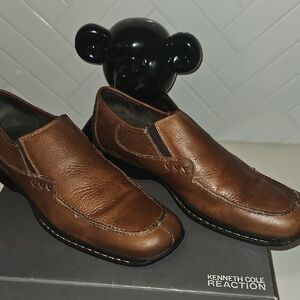 🆕️ Kenneth Cole Reaction Men's Tan Leather Loafers